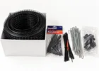  Preview image for Large Lot Black Wire Mesh Gutter Guards, 