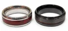  Preview image for 2-MULTI-MATERIAL MODERN WEDDING BANDS 
