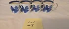  Preview image for Lot# 9 - Set of 8 Bkue Willow Demitasse  