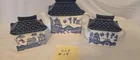  Preview image for Lot# 19 - Blue Willow Tea Pot, Creamer a 