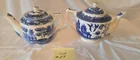  Preview image for Lot# 27 - 2 Blue Willow Tea Pot 