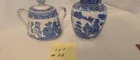  Preview image for Lot# 38 - Blue Willow Sugar Bowl , Ginge 