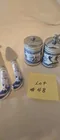  Preview image for Lot# 48 - Blue Willow Salt Shaker and Pe 