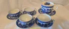  Preview image for Lot# 54 - Blue Willow Tea Cup and Saucer 