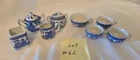  Preview image for Lot# 62 - Various Miniature Blue Willow  