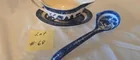  Preview image for Lot# 68 - Blue Willow Gravy Boat and Lad 