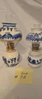  Preview image for Lot# 72 - Two Blue Willow Oil Lamps 