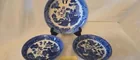  Preview image for Lot# 74 - Blue Willow Serving Bowl and 2 