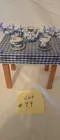  Preview image for Lot# 79 - Blue Willow Miniature Tea Set  