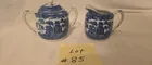 Preview image for Lot# 85 - Blue Willow Creamer and Sugar  