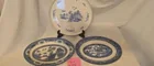  Preview image for Lot# 114 - 3 Blue Willow Serving Plates 