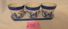  Preview image for Lot# 121 - Blue Willow Planter set - 3 p 