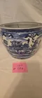  Preview image for Lot# 126 - Blue Willow Fish Bowl Planter 