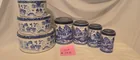  Preview image for Lot# 152 - Tin Cannister Sets - one 3pc, 
