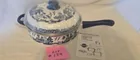  Preview image for Lot# 174 - Blue Willow Enamel Skillet (L 