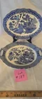  Preview image for Lot# 189 - 2 Blue Willow Serving Platter 