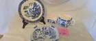  Preview image for Lot# 184 - Blue Willow  Plates, Creamer, 