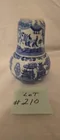  Preview image for Lot# 210 - Blue Willow Bedside Water Car 