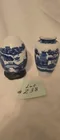  Preview image for Lot# 238 - Blue Willow Egg and Vase 