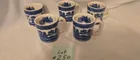  Preview image for Lot# 250 - 5 Blue Willow Coffee Mugs 