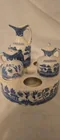 Preview image for Lot# 254 - Blue Willow Condiment Set (mi 