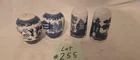  Preview image for Lot# 255 - Blue Willow Salt and Pepper S 