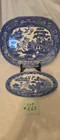  Preview image for Lot# 265 - 2 Blue Willow Oval Platters 
