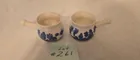  Preview image for Lot# 261 - Blue Willow Small Handled Pot 