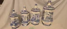  Preview image for Lot# 271 - Blue Willow Cannister Set 