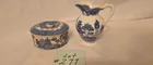  Preview image for Lot# 277 - Blue Willow Lidded Container  