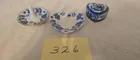  Preview image for Lot# 326 - Blue Willow Ring Holder, Trin 