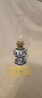  Preview image for Lot# 340 - Blue Willow Oil Lamp 