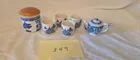  Preview image for Lot# 349 - Blue Willow cups (4), lidded  