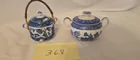  Preview image for Lot# 368 - 2 Blue Willow Sugar Bowls 