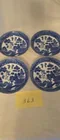  Preview image for Lot# 363 - 4 Matching Blue Willow Soup B 