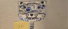  Preview image for Lot# 371 - Blue Willow "Welcome" Dustpan 