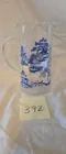  Preview image for Lot# 392 - Blue Willow Glass Pitcher 