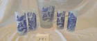  Preview image for Lot# 391 - Blue Willow Frosted Glass Pit 