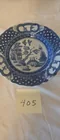  Preview image for Lot# 405 - Fenton Blue Willow Pierced Ed 