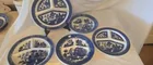  Preview image for Lot# 417 - 5 Various Divided Blue Willow 
