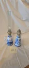  Preview image for Lot# 426 - 2 Blue Willow Oil Lamps (one  