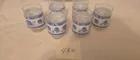  Preview image for Lot# 450 - 6 Blue Willow Juice Glasses 