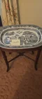  Preview image for Lot# 439 - Blue Willow Side Table 19"Tx1 