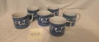  Preview image for Lot# 448 - 6 Blue Willow Coffee Mugs 