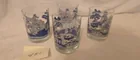  Preview image for Lot# 451 - 4 Blue Willow Rocks Glasses 