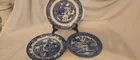  Preview image for Lot# 465 - 3 Blue Willow Plates - 1 divi 