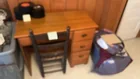  Preview image for Lot# 614 - Small 4 drawer desk 
