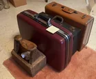  Preview image for Lot# 617 - Suitcases and Shoe shine kit 