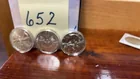  Preview image for Lot# 652 - 3-2012 American silver eagles 