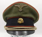  Preview image for GERMAN WWII WAFFEN SS OFFICER VISOR CAP 